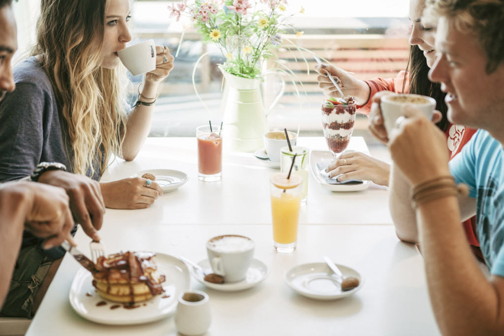 Gylly Beach Cafe offers fantastic food with stunning views of the surrounding coastline.