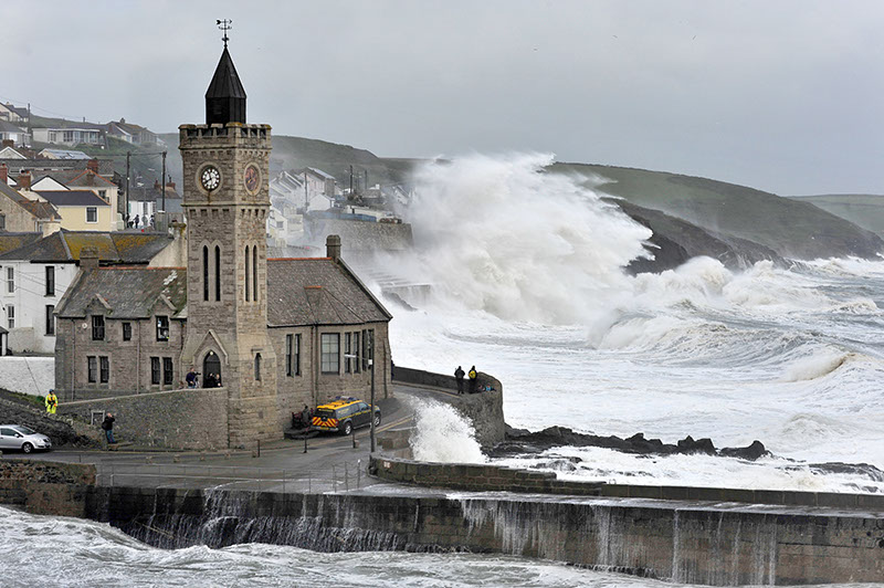 Porthleven, a beautiful town to visit in Cornwall.