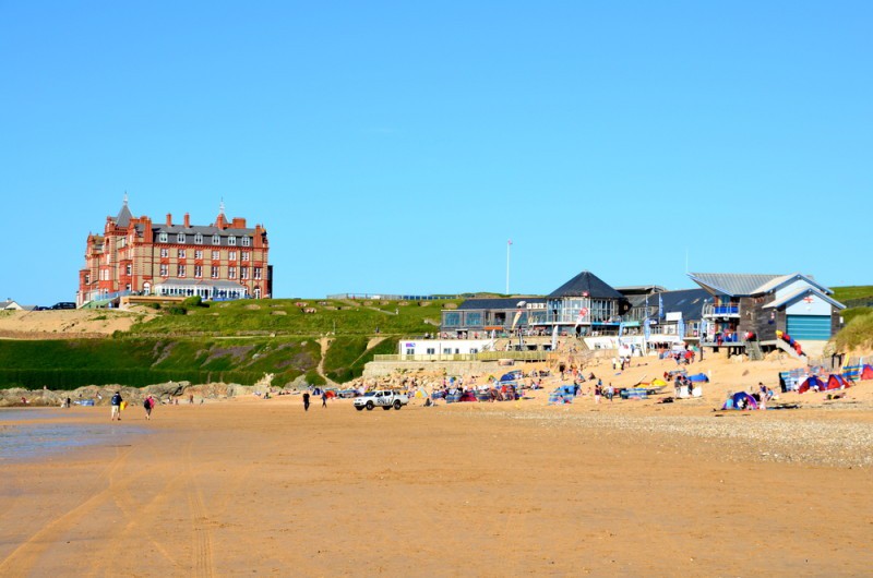 Dog friendly beaches in Cornwall - Fistral Beach