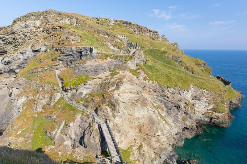 Places to see in Cornwall - Tintagel Castle