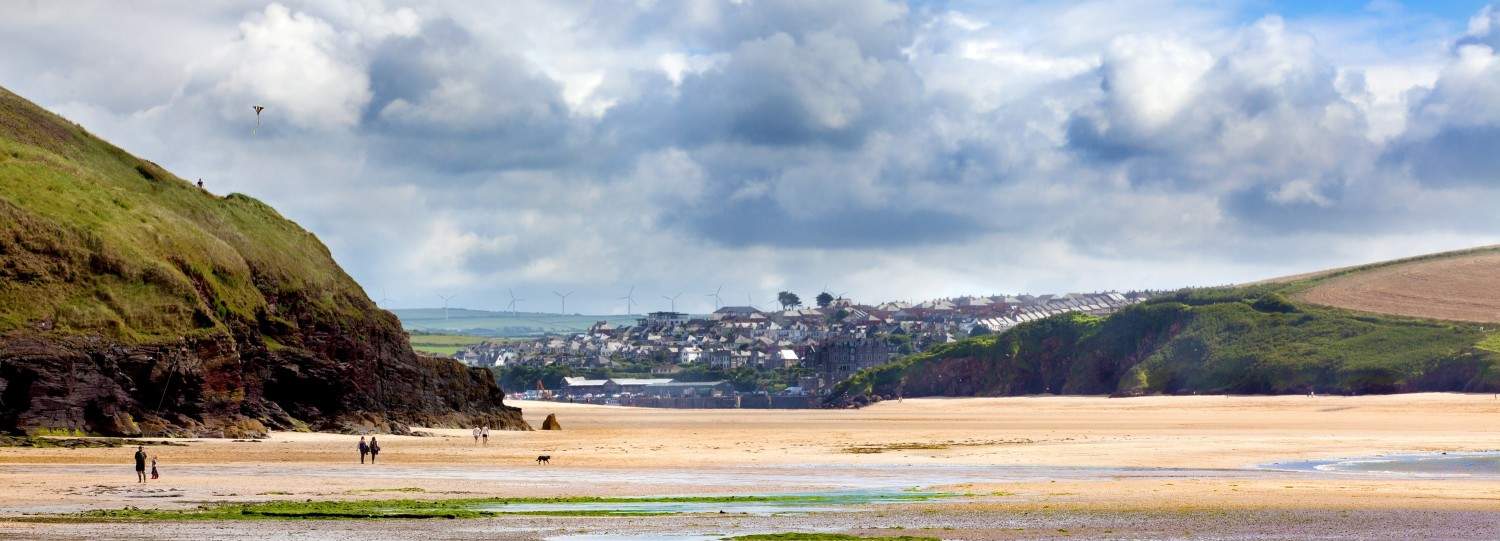 Daymer bay dog friendly beach in Cornwall