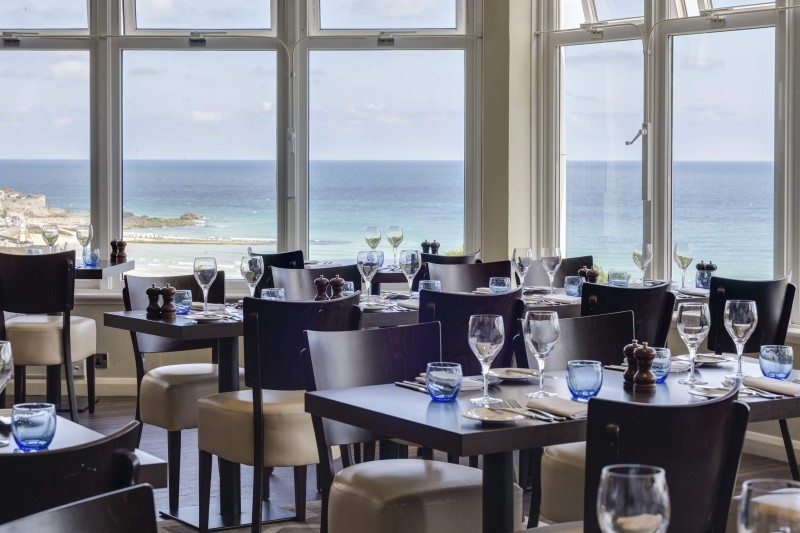 Restaurants in Cornwall - St Ives Harbour Hotel