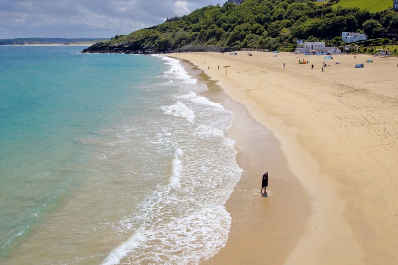 Blue flag beaches in Cornwall - Porthminster Beach