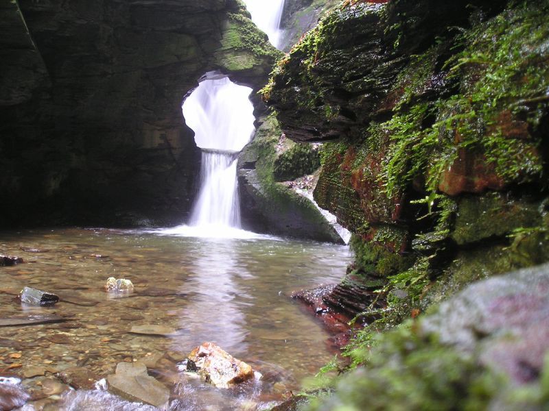 St Nectans Glen Waterfall