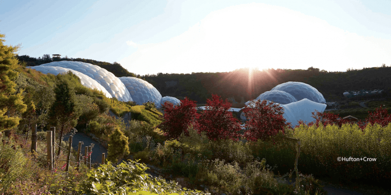 Panoramic of The Eden Project