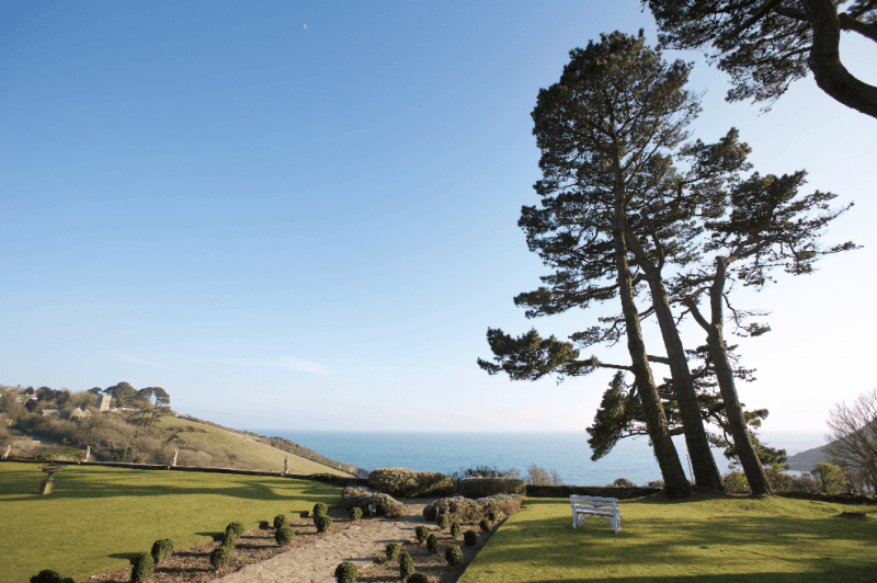 Bay view from Talland Bay Hotel