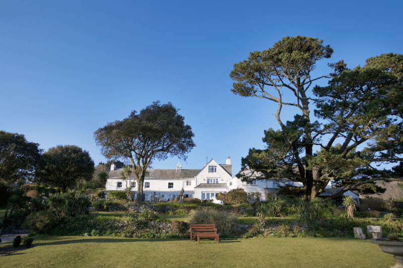 View of Talland Bay Hotel