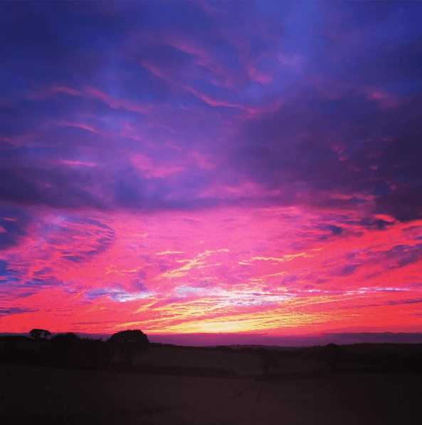 Sunset in Cornwall