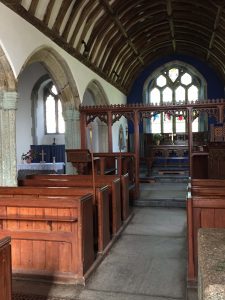 St Juliot interior