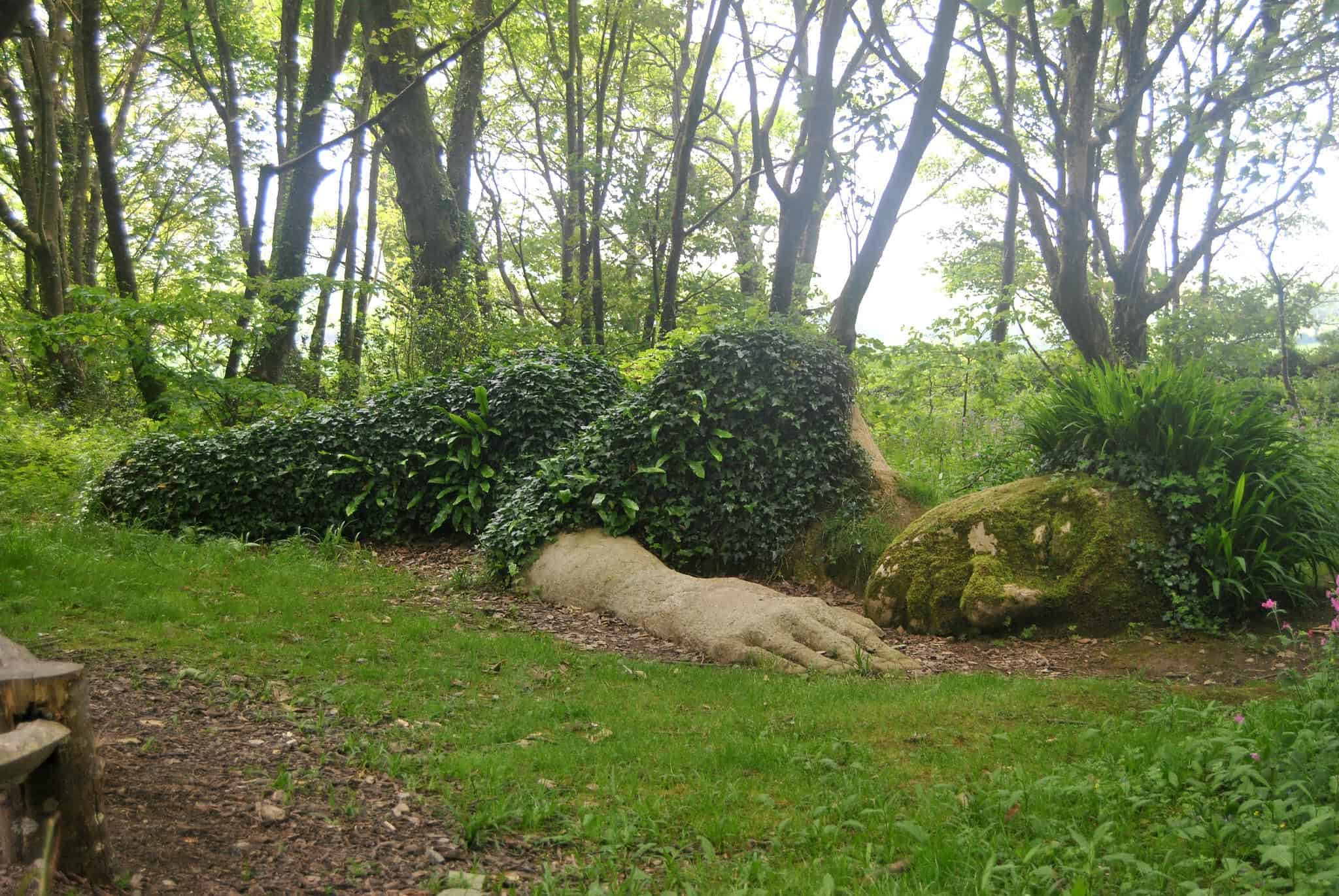 "SLEEPING GODDESS AT THE LOST GARDENS OF HELIGAN" by Loco Steve is licensed with CC BY-SA 2.0.